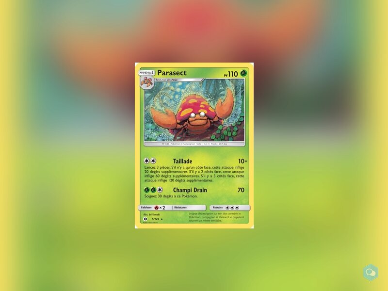 SM1-005|Carte Pokémon|Parasect 1