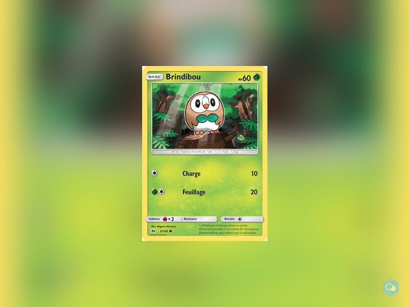 SM1-009|Carte Pokémon|Brindibou 1