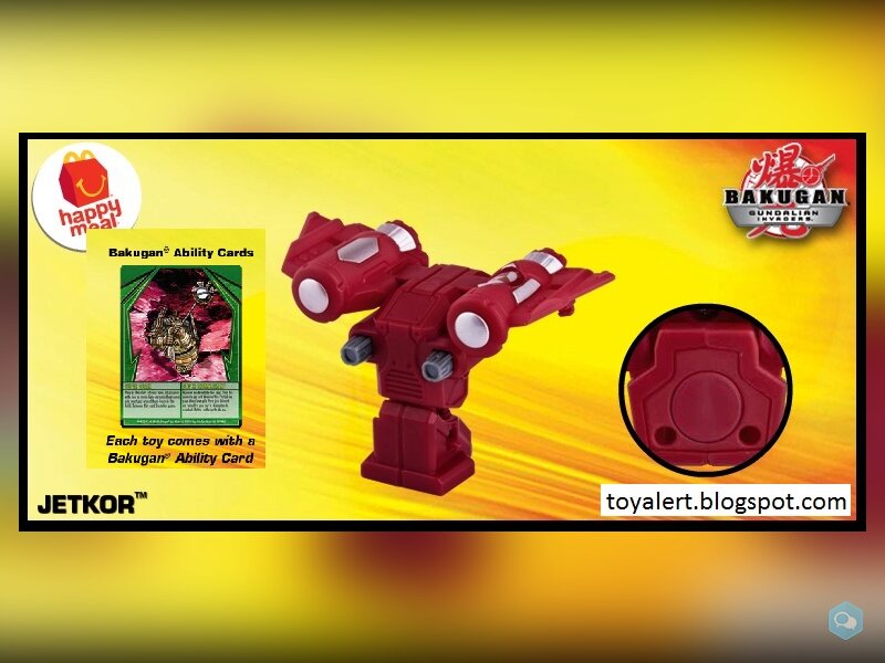 10 | Jouet Mcdo | Bakugan | Jetkor 1