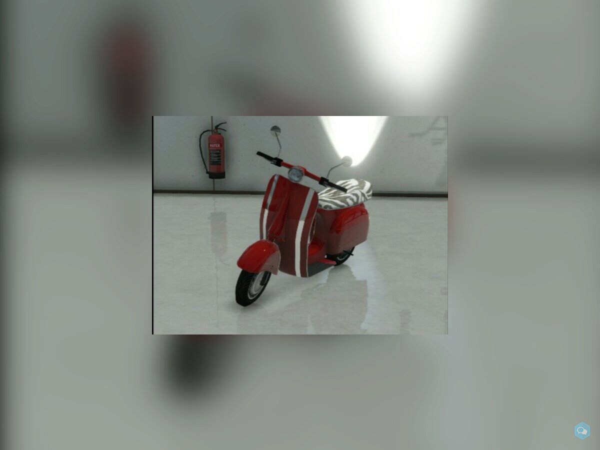 Un scooter  1