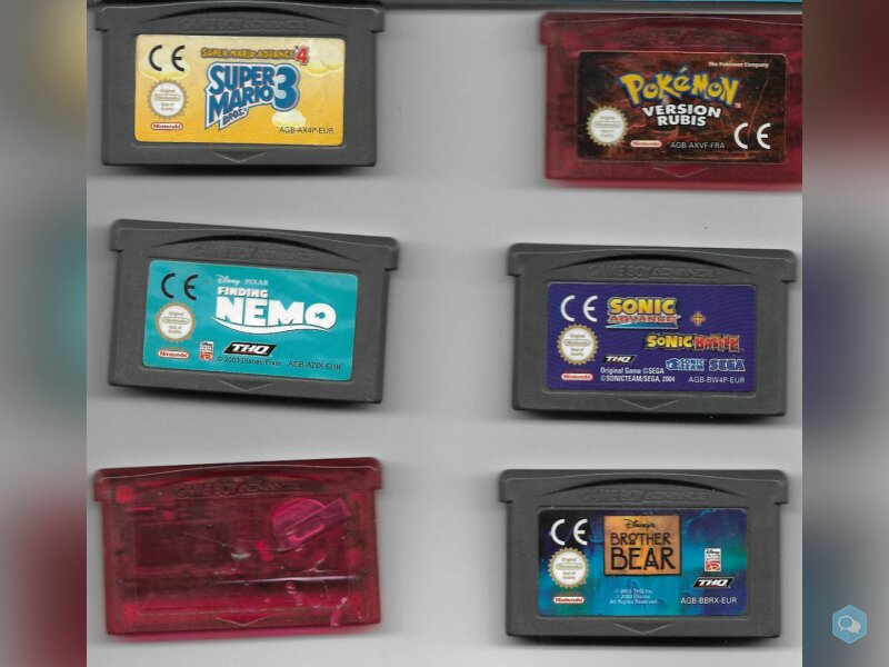 Jeux game boy advance 1