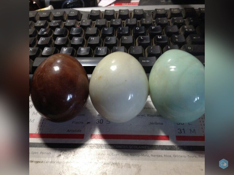 6 œufs en pierre 1