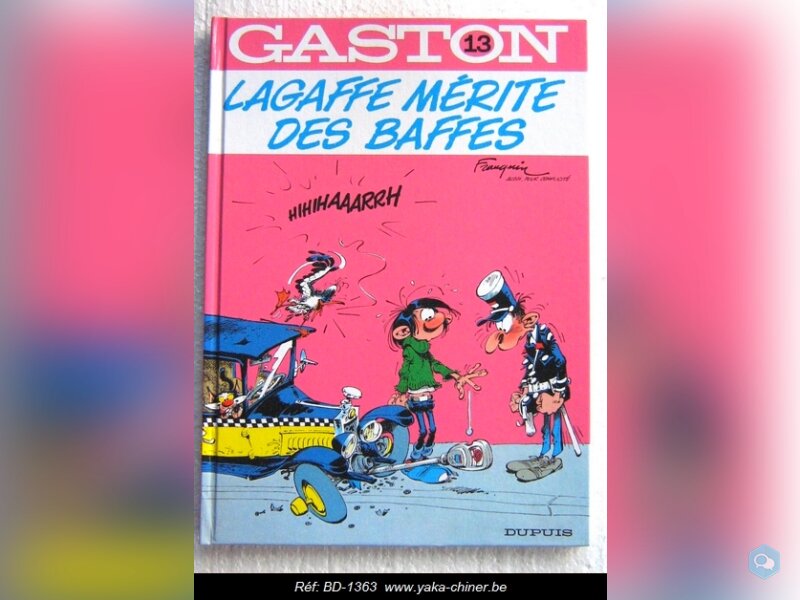 Lagaffe mérite des baffes, gaston 13 1