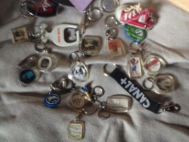 Lot portes clefs VINTAGE