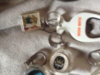 Lot portes clefs VINTAGE 4