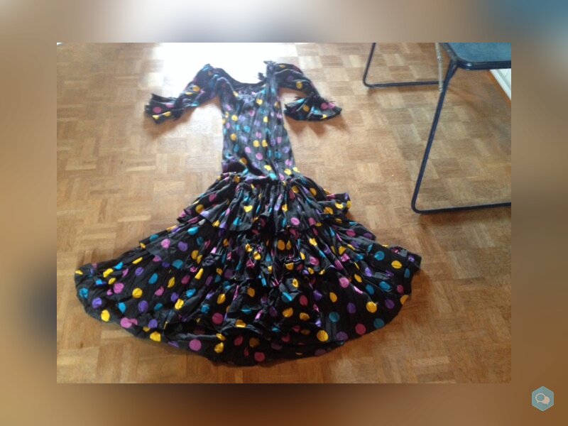 Véritable robe flamenco 1