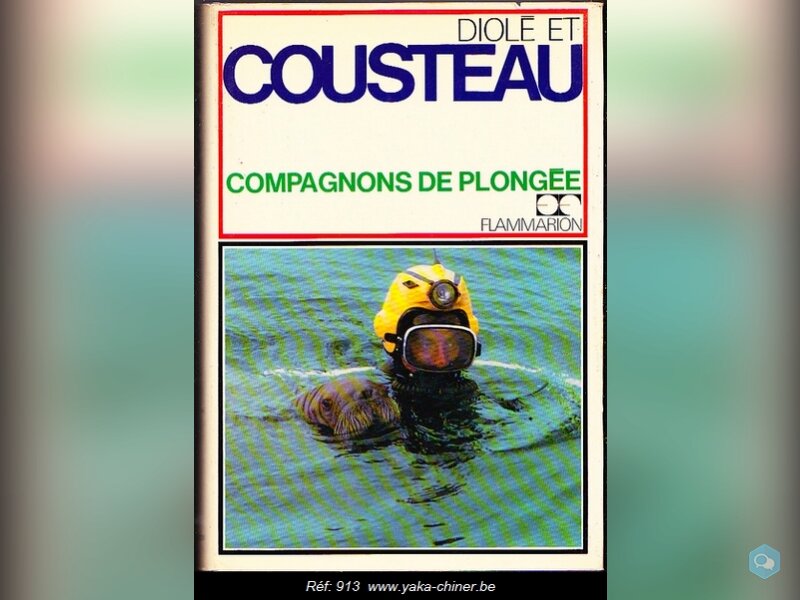 913, Diolé et Cousteau, compagnons de plongée 1