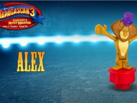 19 | Jouet Mcdo | Madagascar 3 | Alex le lion