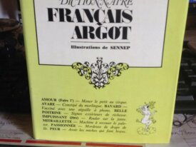 Dictionnaire français - argot illustrations sennep
