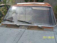 OPEL REKORD A / B PARE BRISE LUNETTE ARRIERE 1