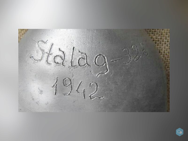 Немецкая фляга с лагеря военнопленных Stalag 328 2