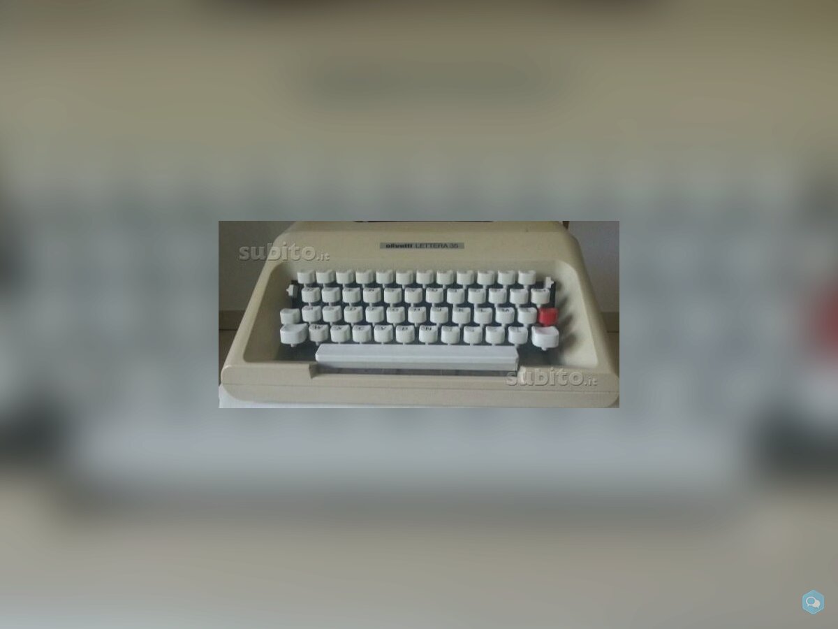 Macchina da scrivere Olivetti Lettera 35 2