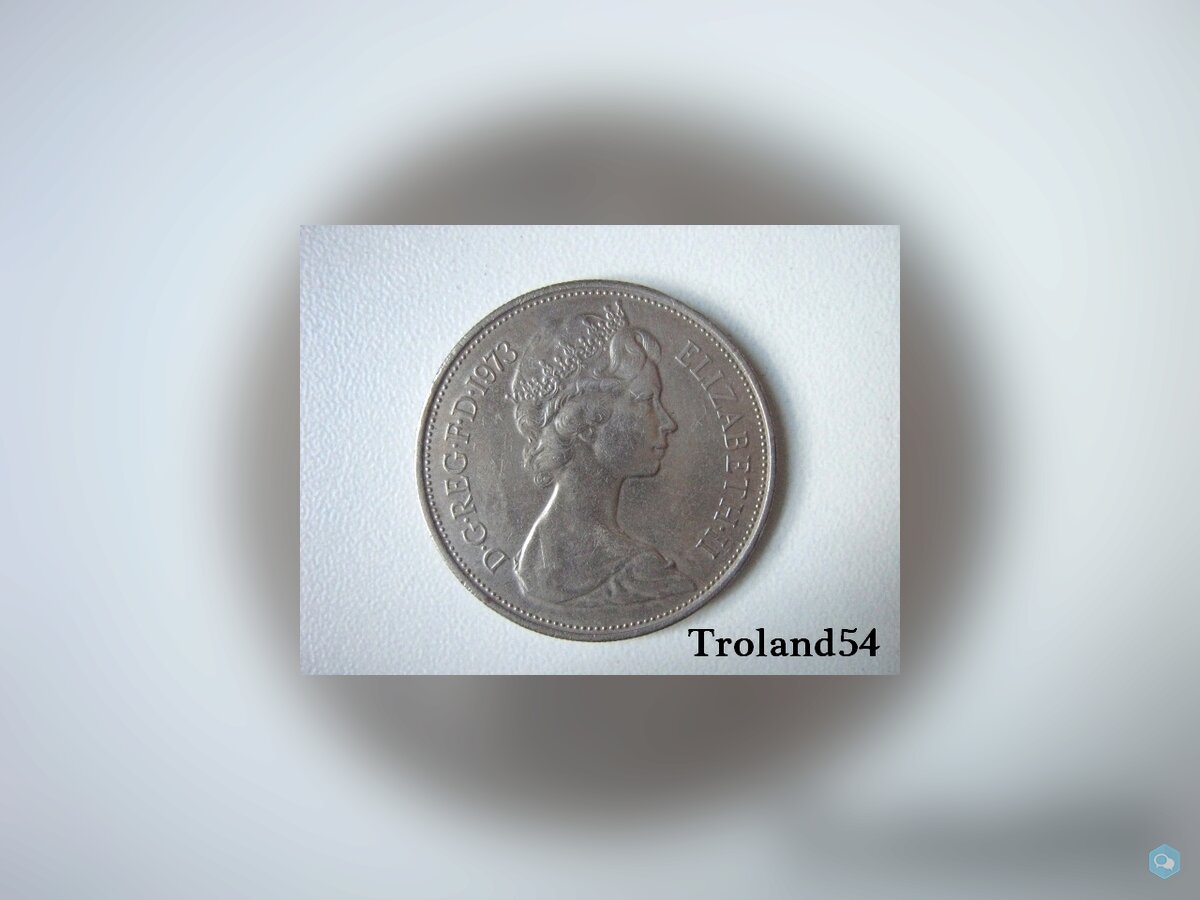  Royaume uni, 10 new pence 1973 1