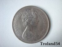  Royaume uni, 10 new pence 1973 1