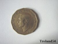  Royaume-uni, 3 Pence 1937 2