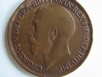  Royaume Uni One penny 1918 2