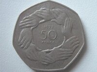  Royaume Uni, 50 Pence, année 1973 1