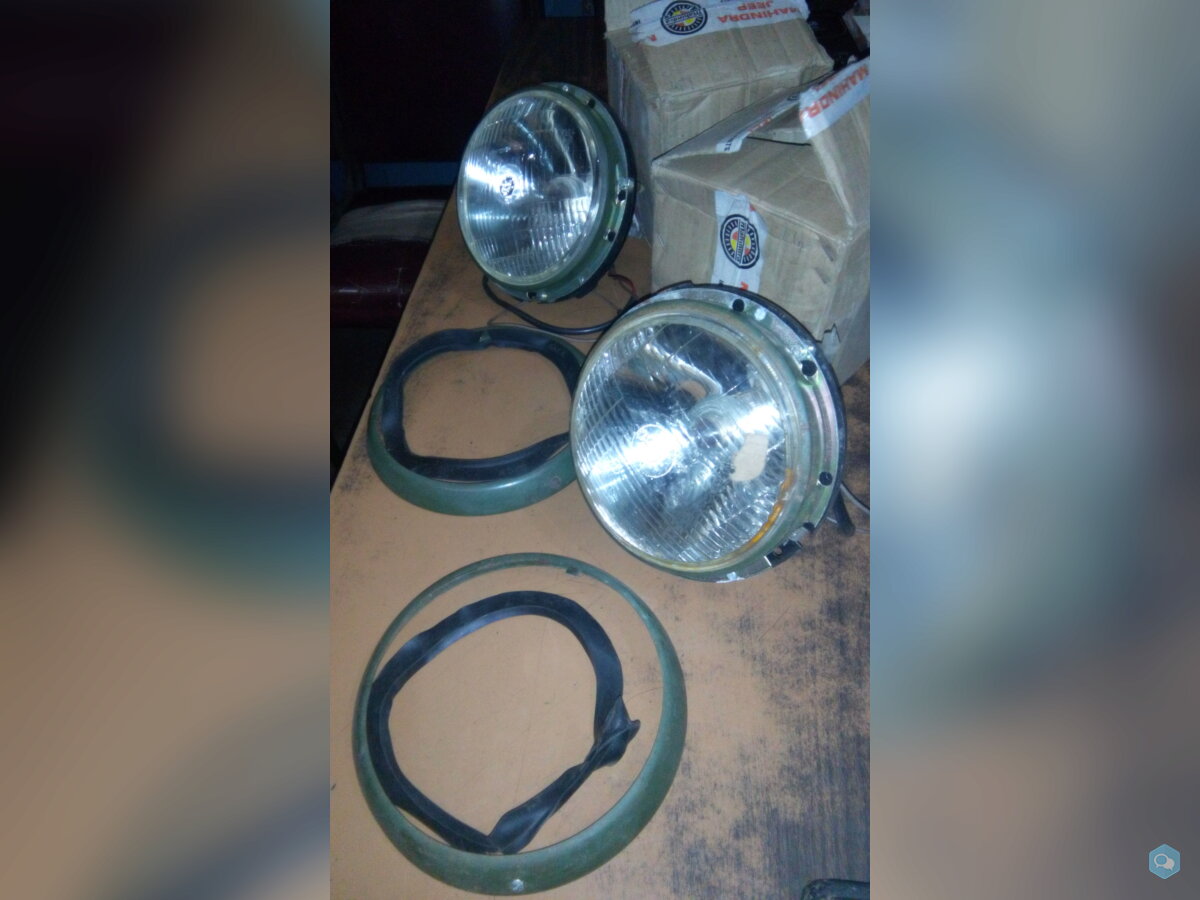 Head Lights Complete Assembly Willys Jeep 1
