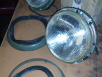 Head Lights Complete Assembly Willys Jeep 1