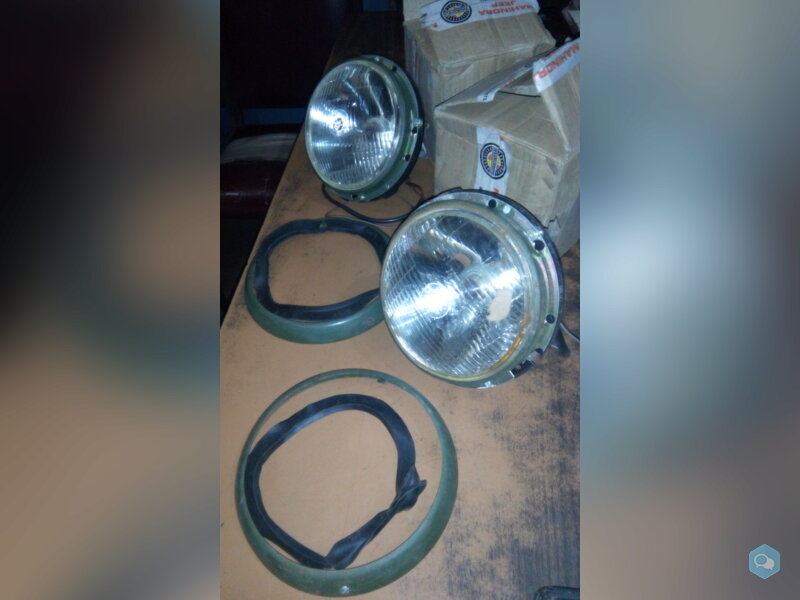 Head Lights Complete Assembly Willys Jeep 1