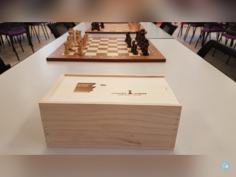 Jeu d'Échecs bois n°5 1