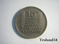 France, 10 Francs, année 1948 1