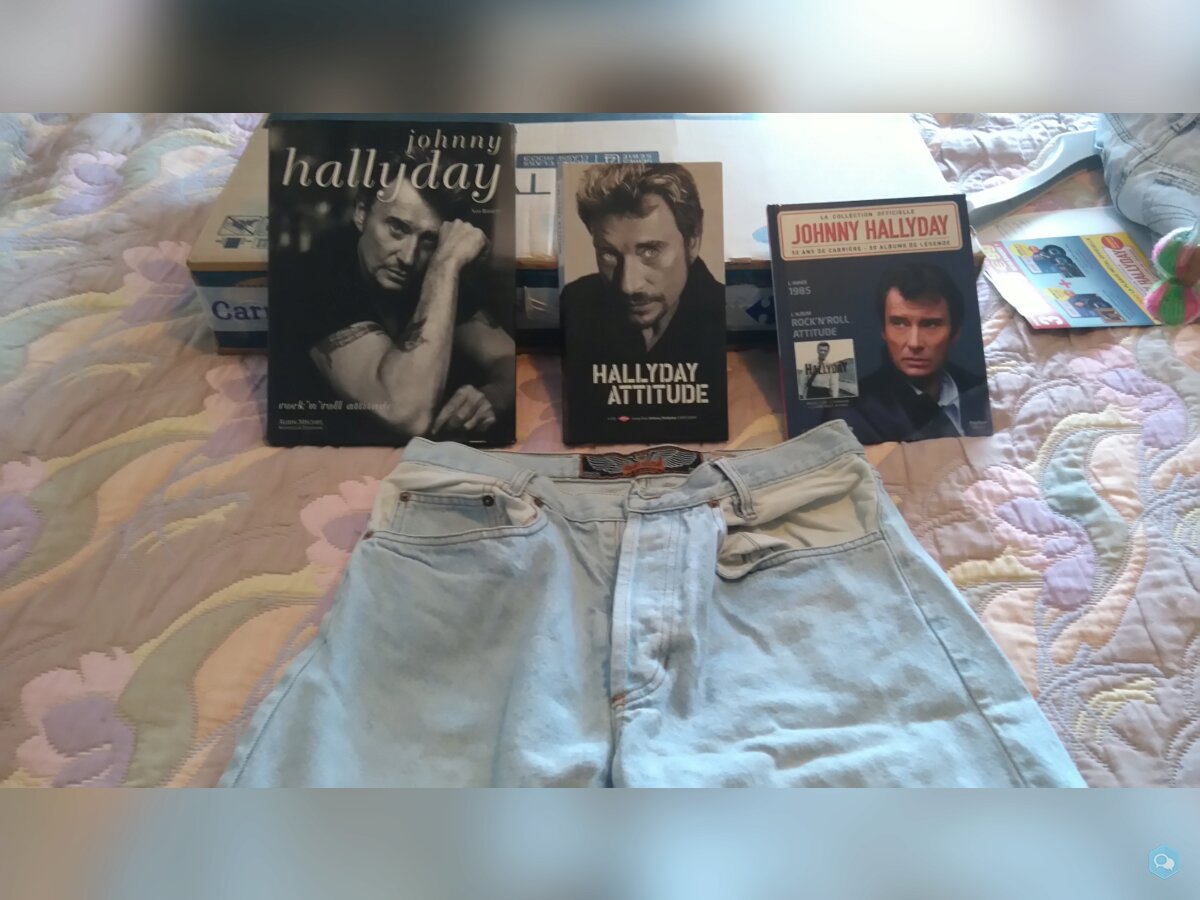 SHORT JOHNNY HALLIDAYEN JEAN : WEST 1