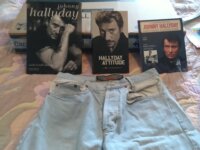 SHORT JOHNNY HALLIDAYEN JEAN : WEST 1