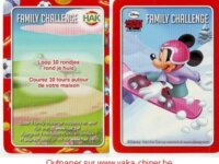 Carte Disney, Family Challenge, HAK 1