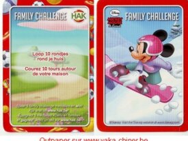 Carte Disney, Family Challenge, HAK