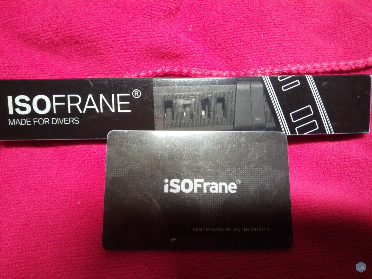 iSoFRANE 24mm Rubber Strap Brand new 1