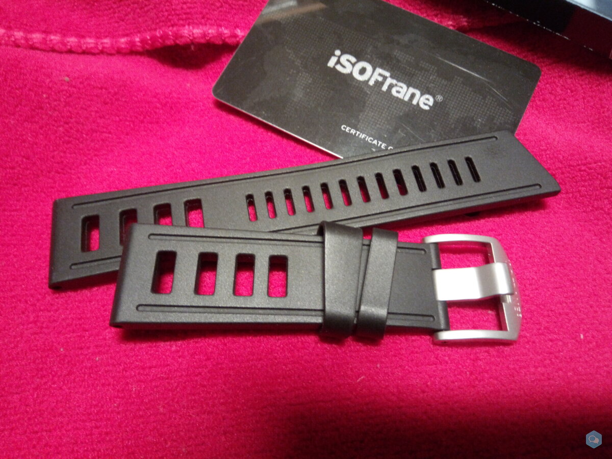 iSoFRANE 24mm Rubber Strap Brand new 2