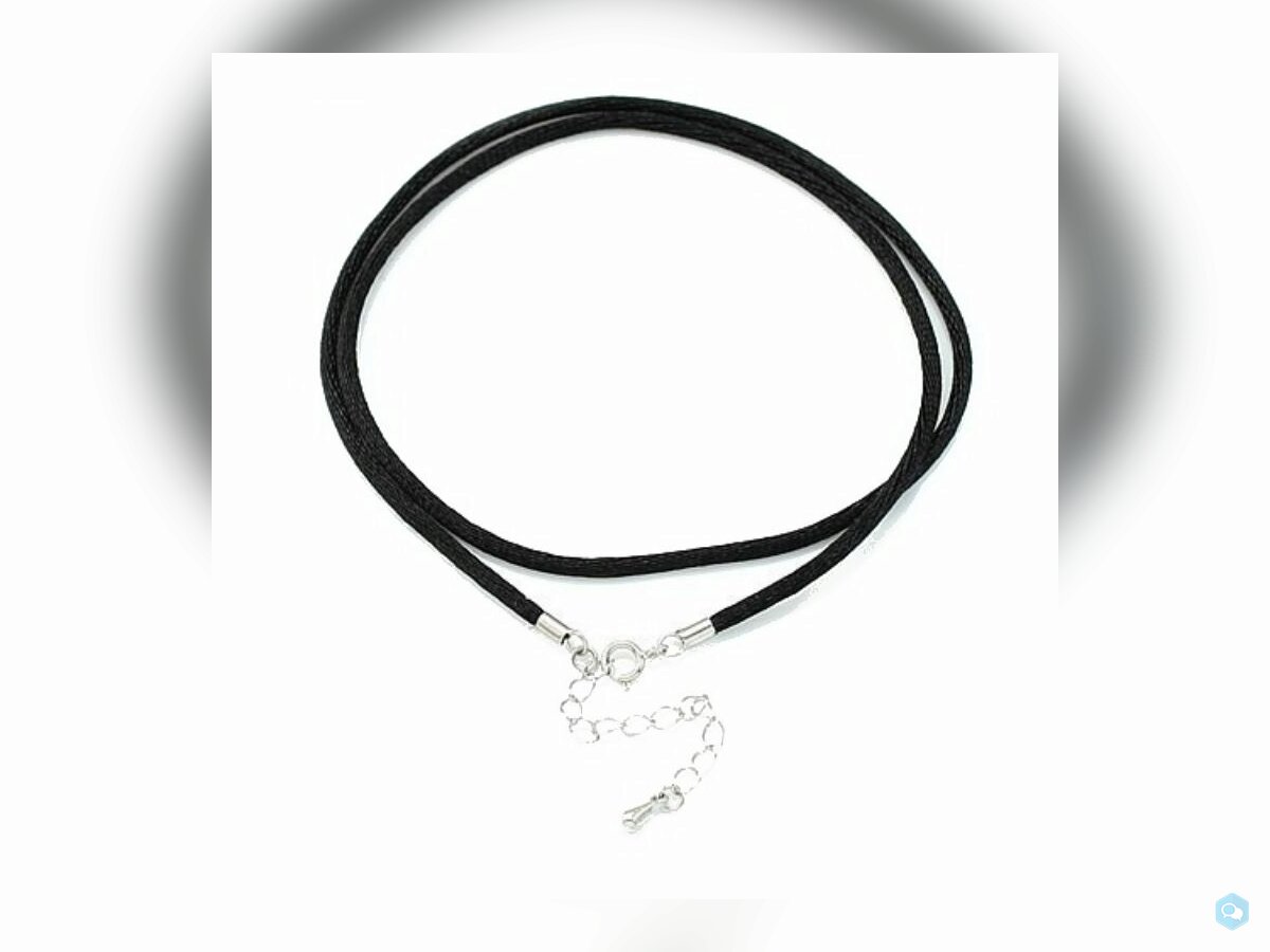 COLLIER RAS DU COU VELOURS NOIR 1