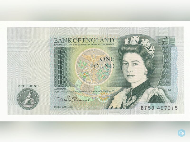 Grande Bretagne 1 pound année 1982-1984 neuf unc 1