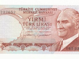  Turquie 20 lira année 1966 neuf UNC