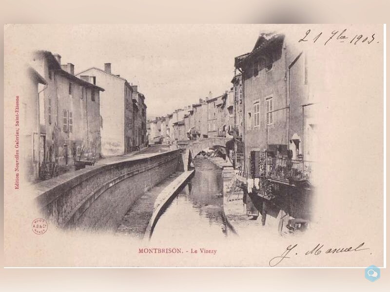 (42) cpa - montbrison - le vizezy -1905 1