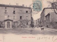 (07) -tournon -cpa - rue thiers - 1904 1