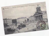 Bruxelles  place royale année 1912 1