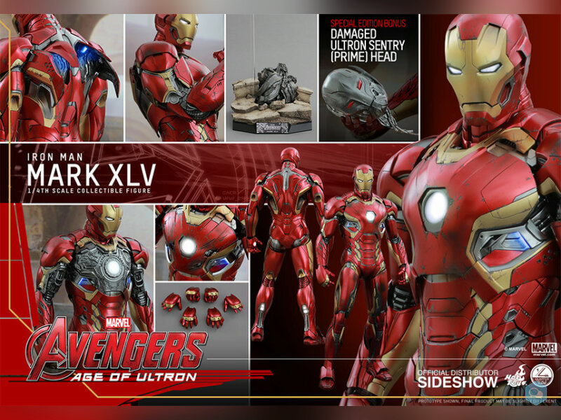RECH Hot toys Iron man mark XLV 1/4 1