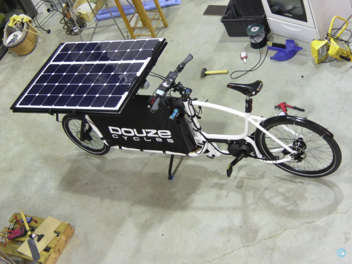 Vend vélo cargo (module solaire en option) 2