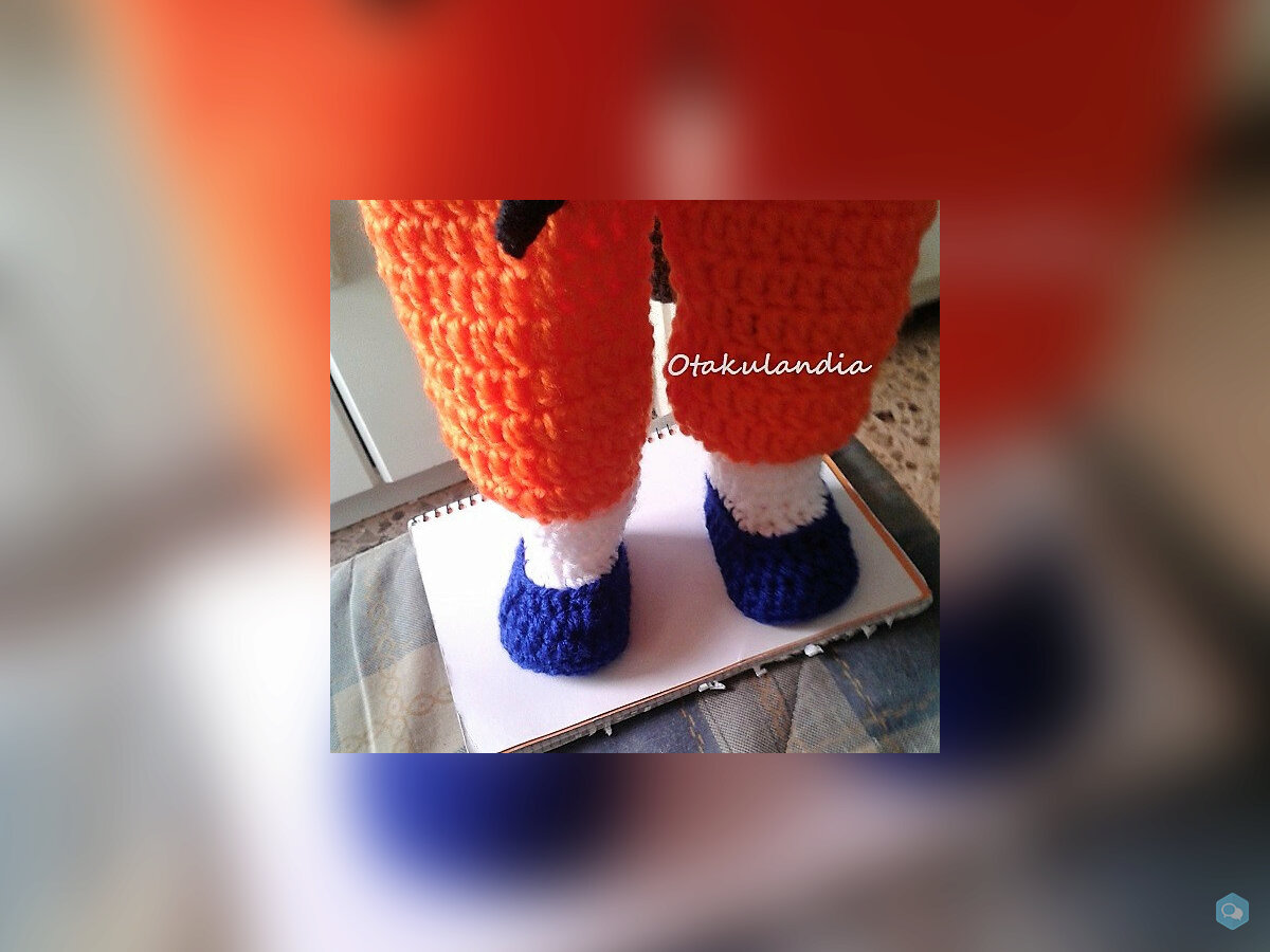  Disfraz Goku Bebé en Crochet  3