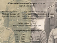 Photograph Restoration: restarting business. 1
