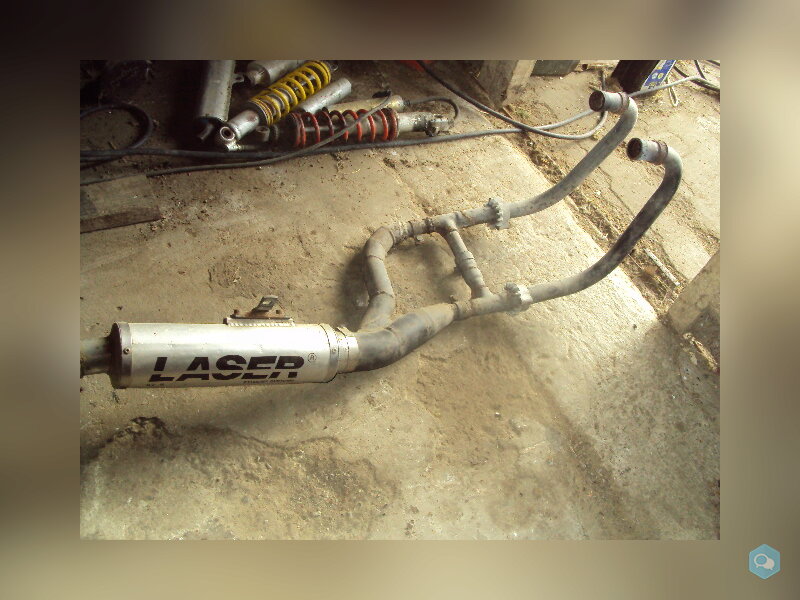 pot laser de honda cb 450 s 2