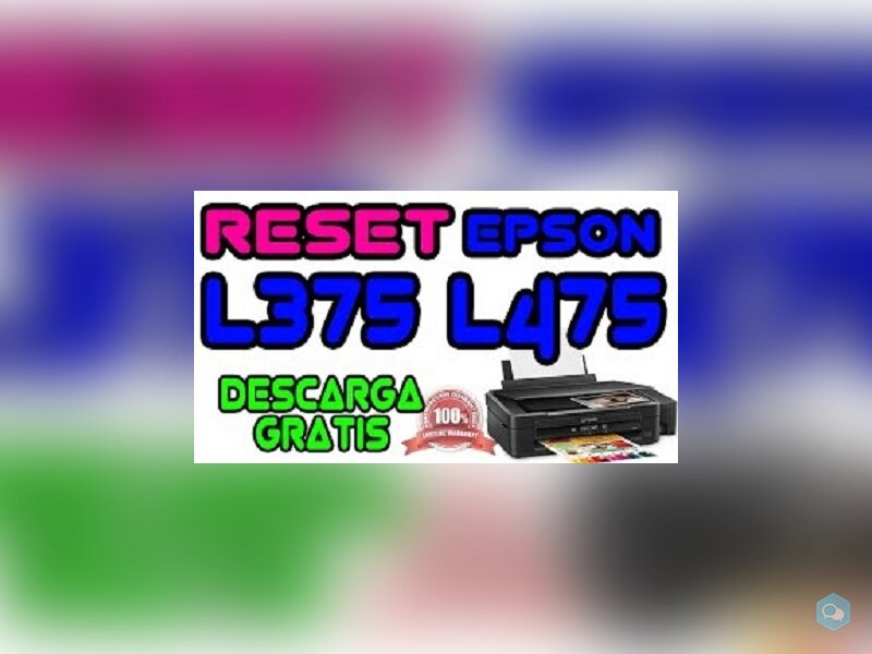 Reset Epson L375 - 475 1