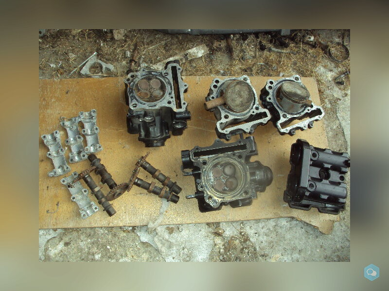 pieces haut moteur de suzuki 650 SV 2