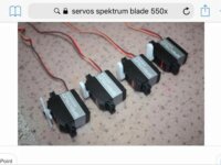 Servos spectrum + moteur 2