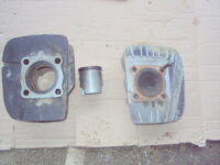 haut moteur de 125 kawasaki KE ou K1 1