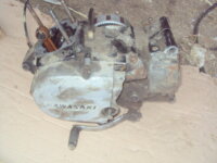 bas moteur de 125 kawasaki KE ou K1 3