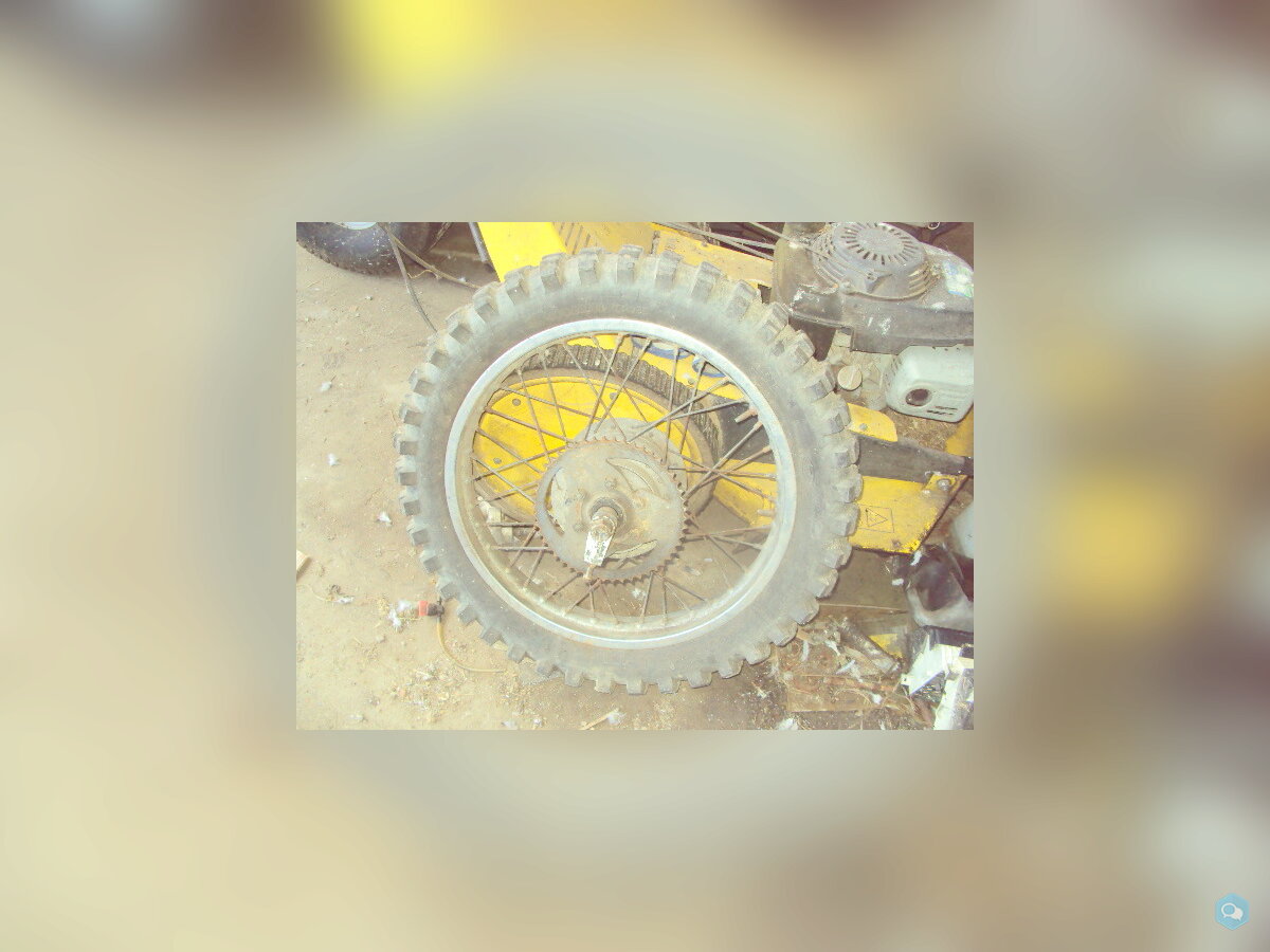 roue arr de kawasaki 125 KE ou K1 1