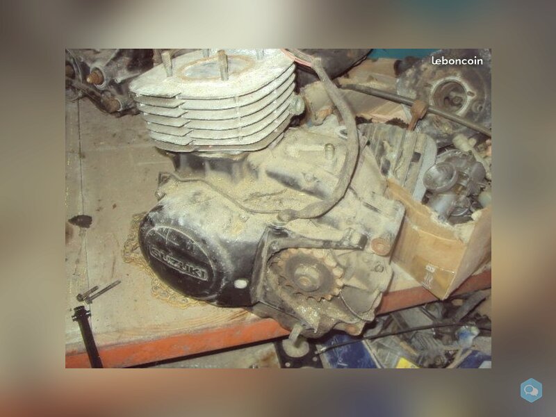 bas moteur suzuki 400 dr 1